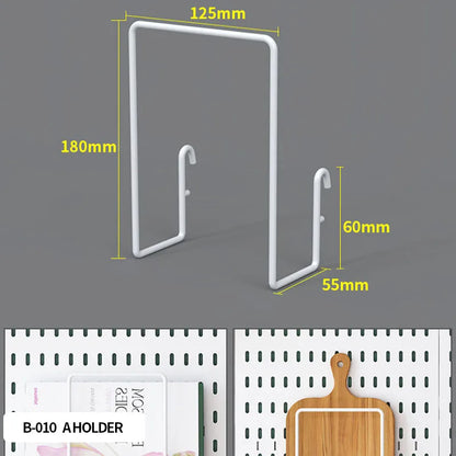 No-Holes Wall Pegboard Organizer