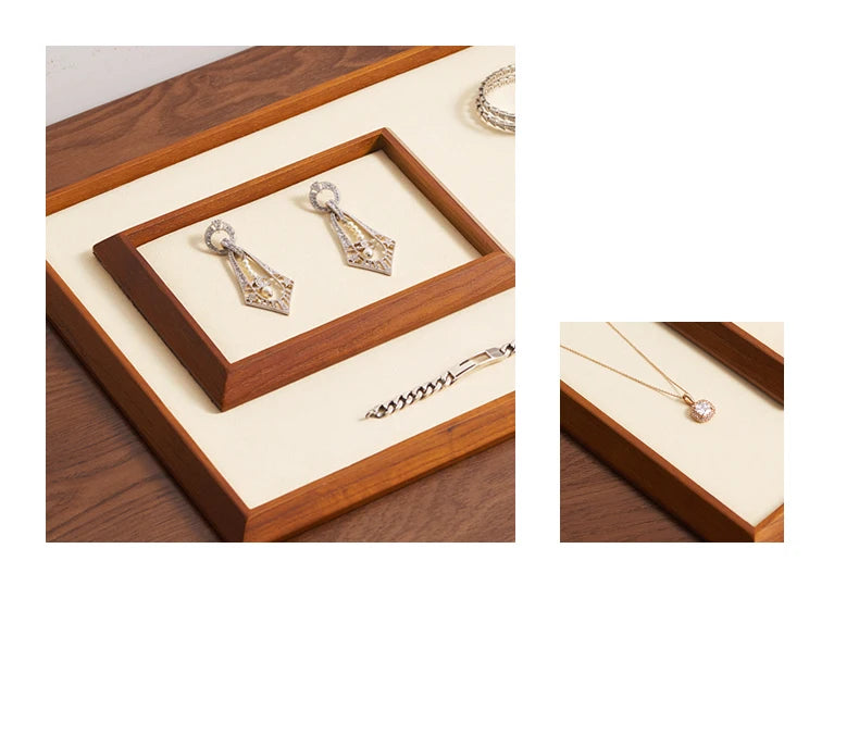 Luxury Wooden Bracelet Organizer Tray