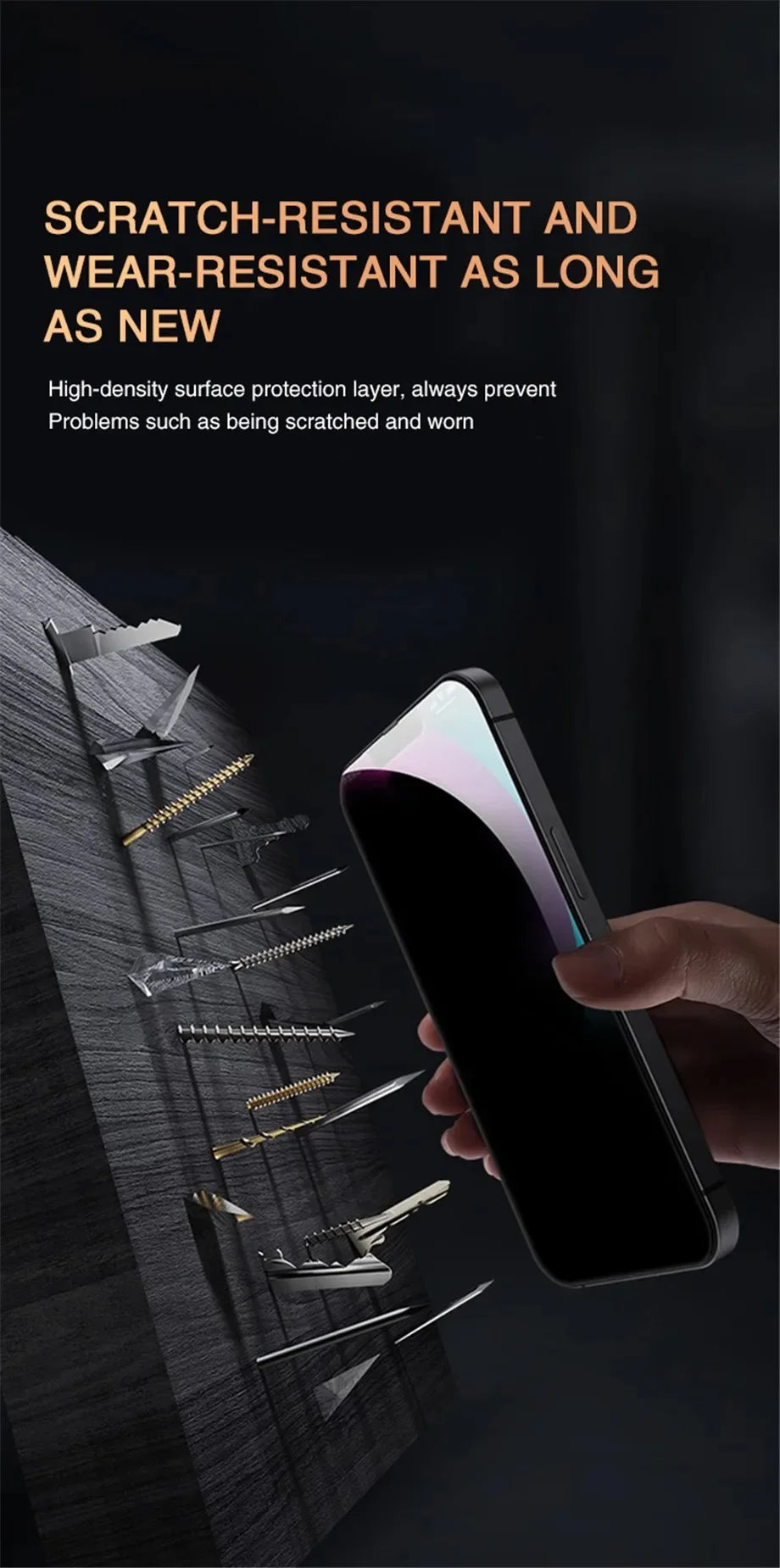Full Cover Privacy Screen Protector iPhone