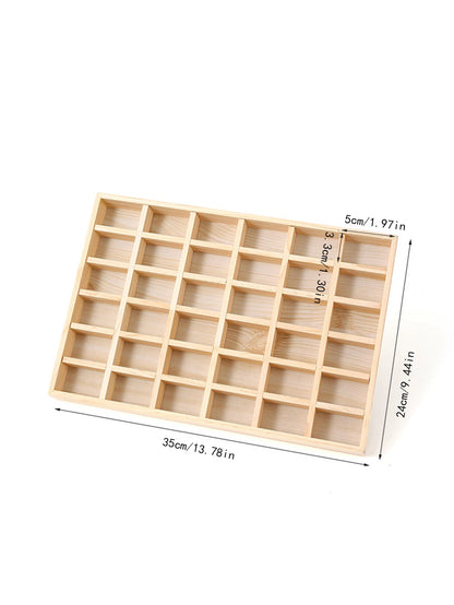 Stackable Wooden Jewelry Display