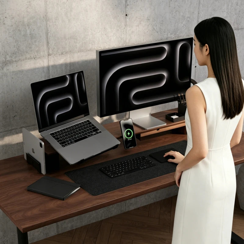 DeskMaster Premium Monitor Riser