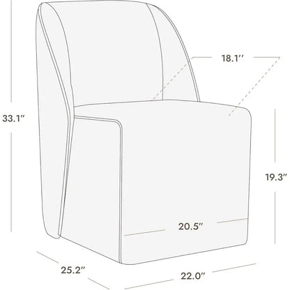 Prescott Leather Dining Chairs