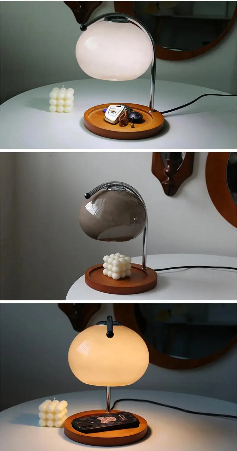 SakuraGlow Japanese-Inspired LED Table Lamp