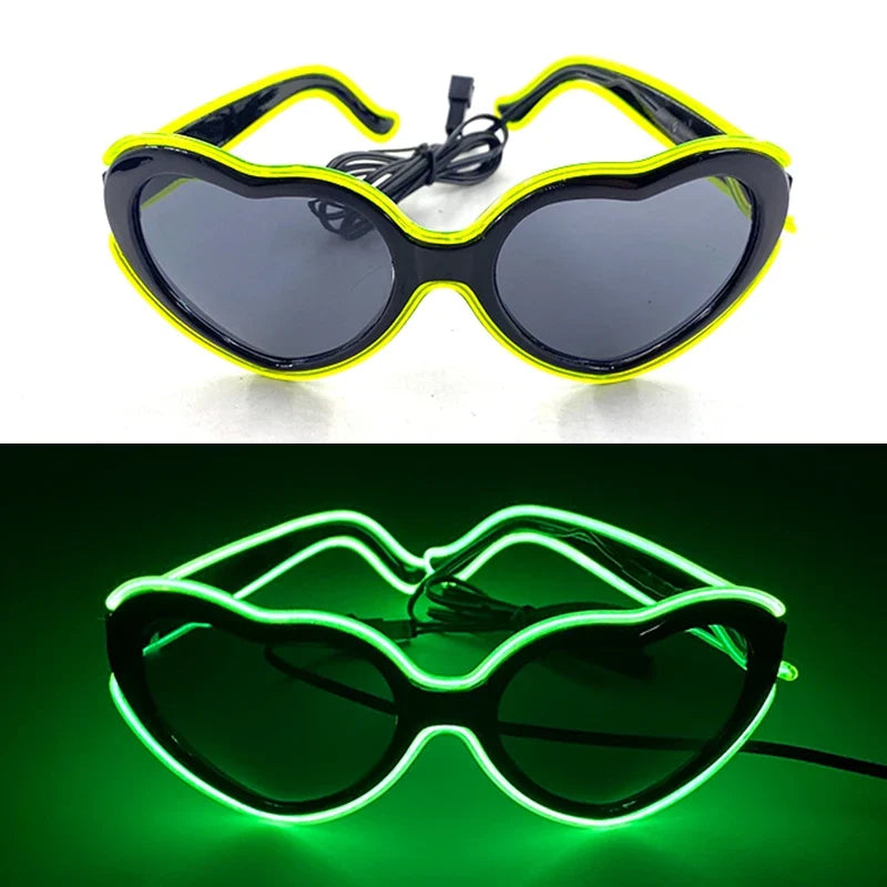 Light-Up LED Party Glasses for Kids & Adults