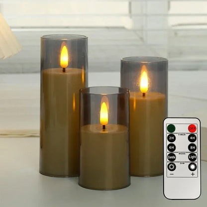 LED Pillar Candles