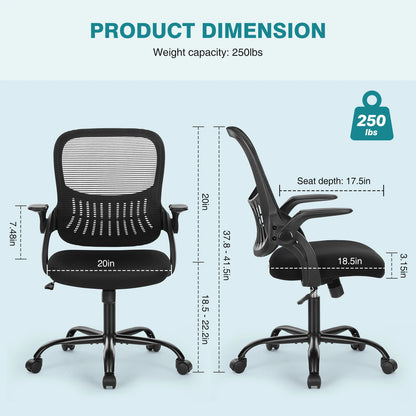 Ergonomic Mesh Backrest Desk Chair