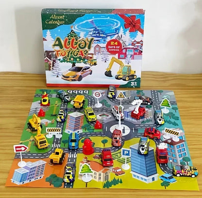 Vehicle Advent Calendar Gift Box