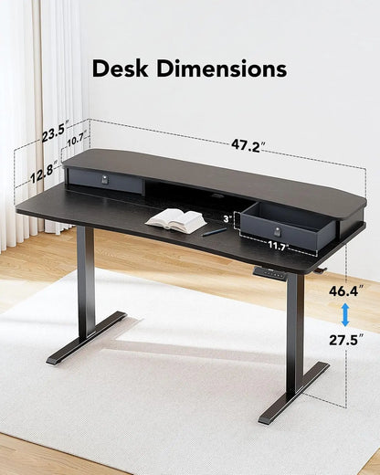 Ergove Standing Desk with Drawers