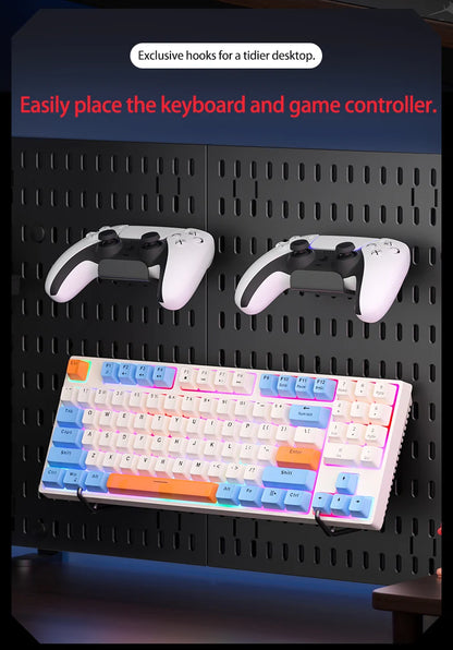 Desktop Standing Pegboard Organizer