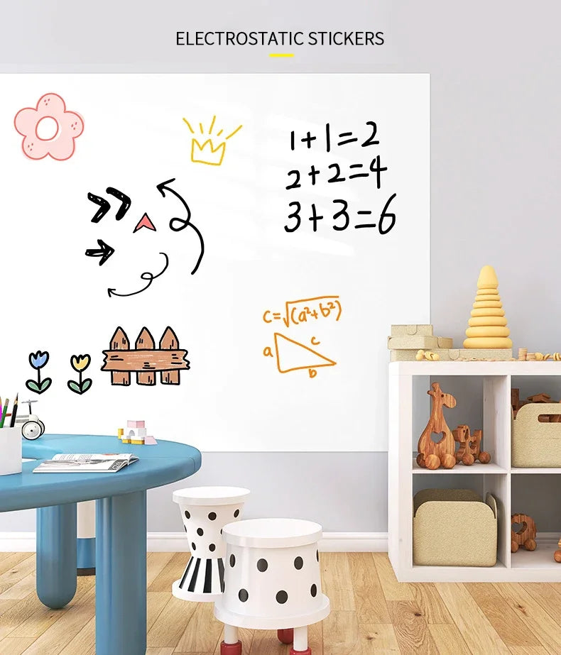 StaticBoard Reusable Whiteboard Film