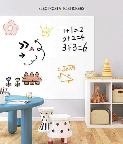 StaticBoard Reusable Whiteboard Film