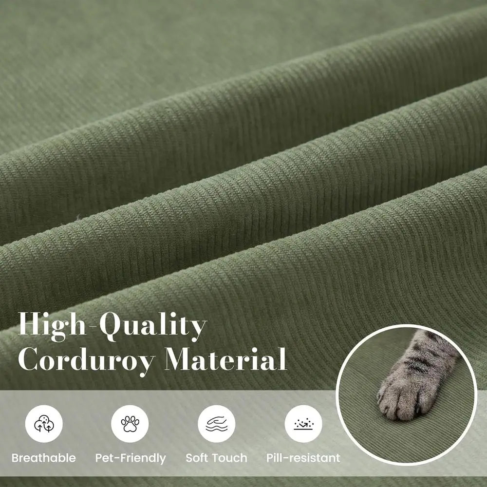 Meadow Corduroy Sectional
