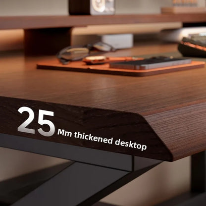 Onyx Rectangular Gaming Computer Desk