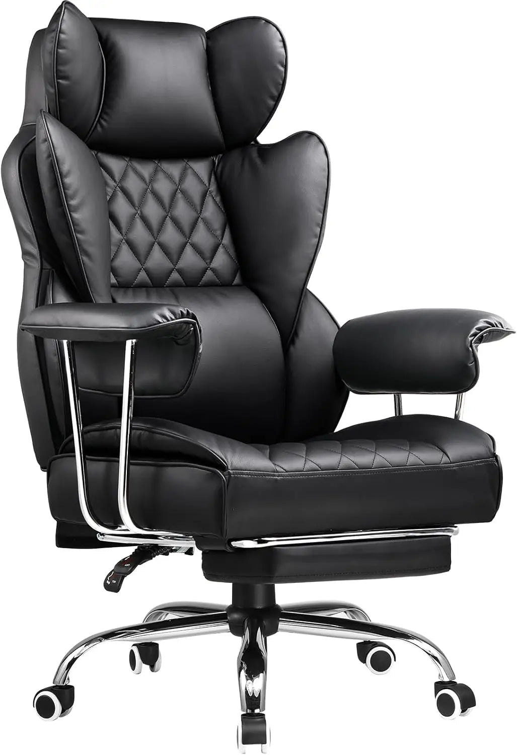 High-Back Leather Gaming Chair
