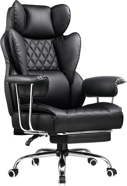 High-Back Leather Gaming Chair