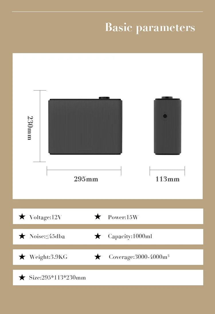 Smart Scent Diffuser 4000m³