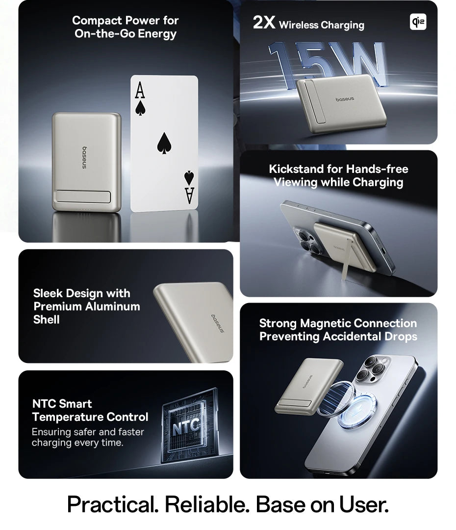 Baseus 5000mAh Wireless Power Bank