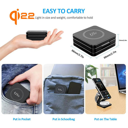 UltraFold 25W 3-in-1 Fast Wireless Charging Station