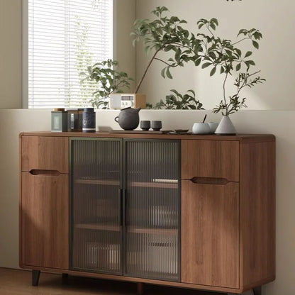 Havenport Solid Wood Sideboard Cabinet