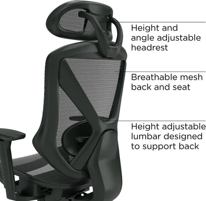 Black Mesh Task Chair