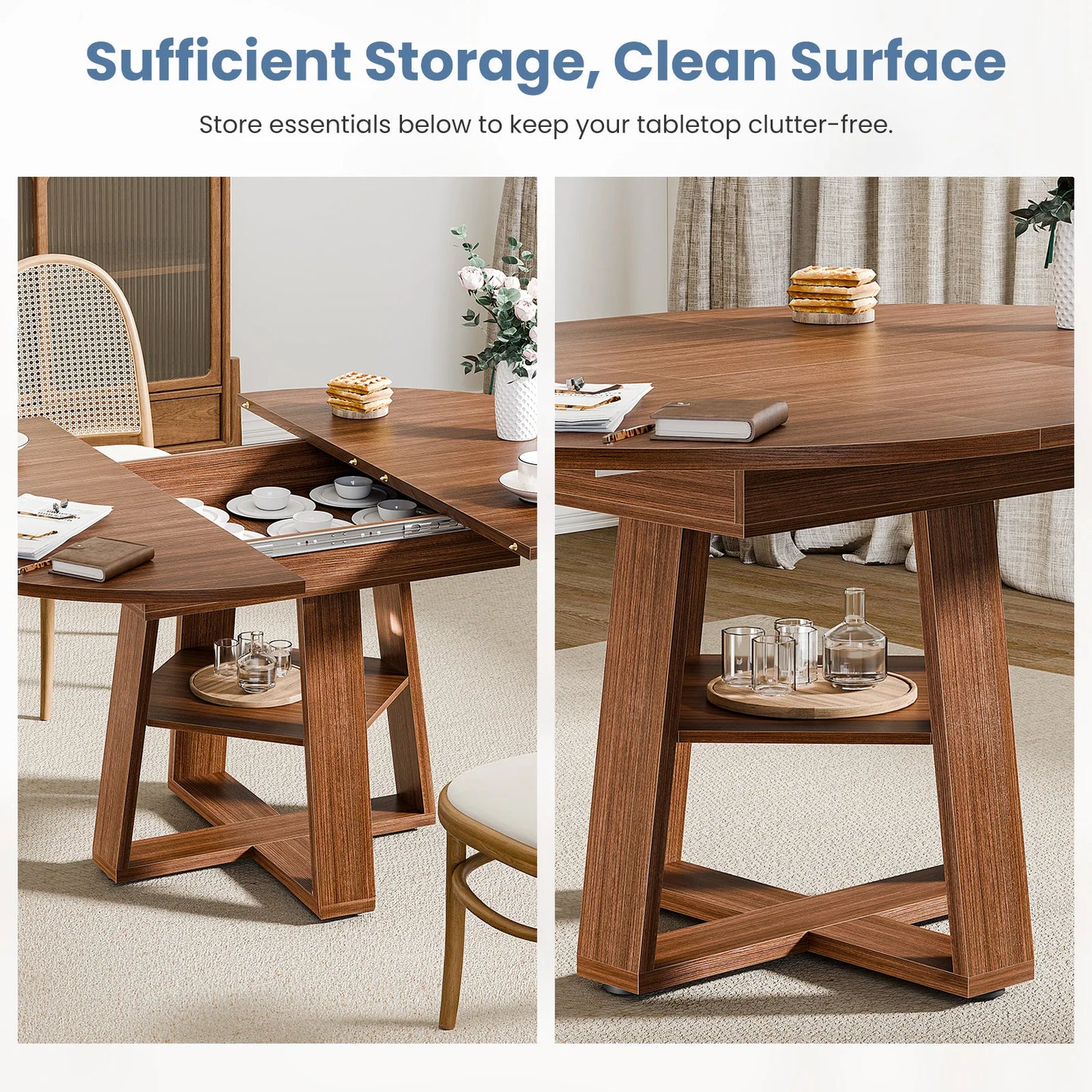 Elmwood Extendable Dining Table