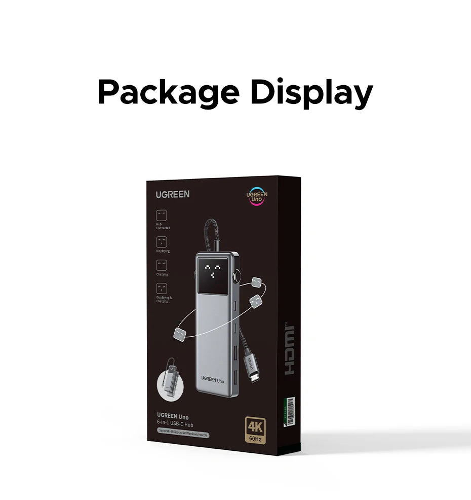 UGREEN 6-in-1 Docking Station