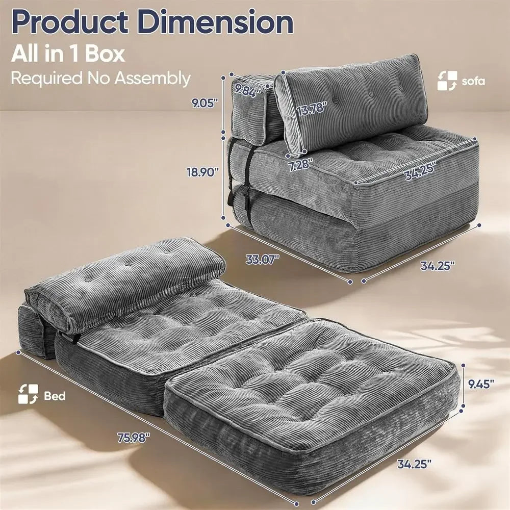 Merritt Convertible Sleeper Chair