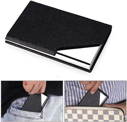 LeatherCard PU Magnetic Card Case