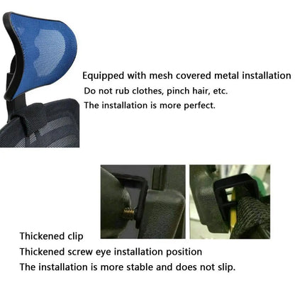 Adjustable Chair Headrest Pillow