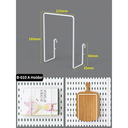 No-Drill Desktop Pegboard Organizer