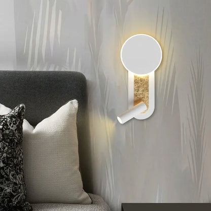HaloBeam Dual LED Nordic Wall Light
