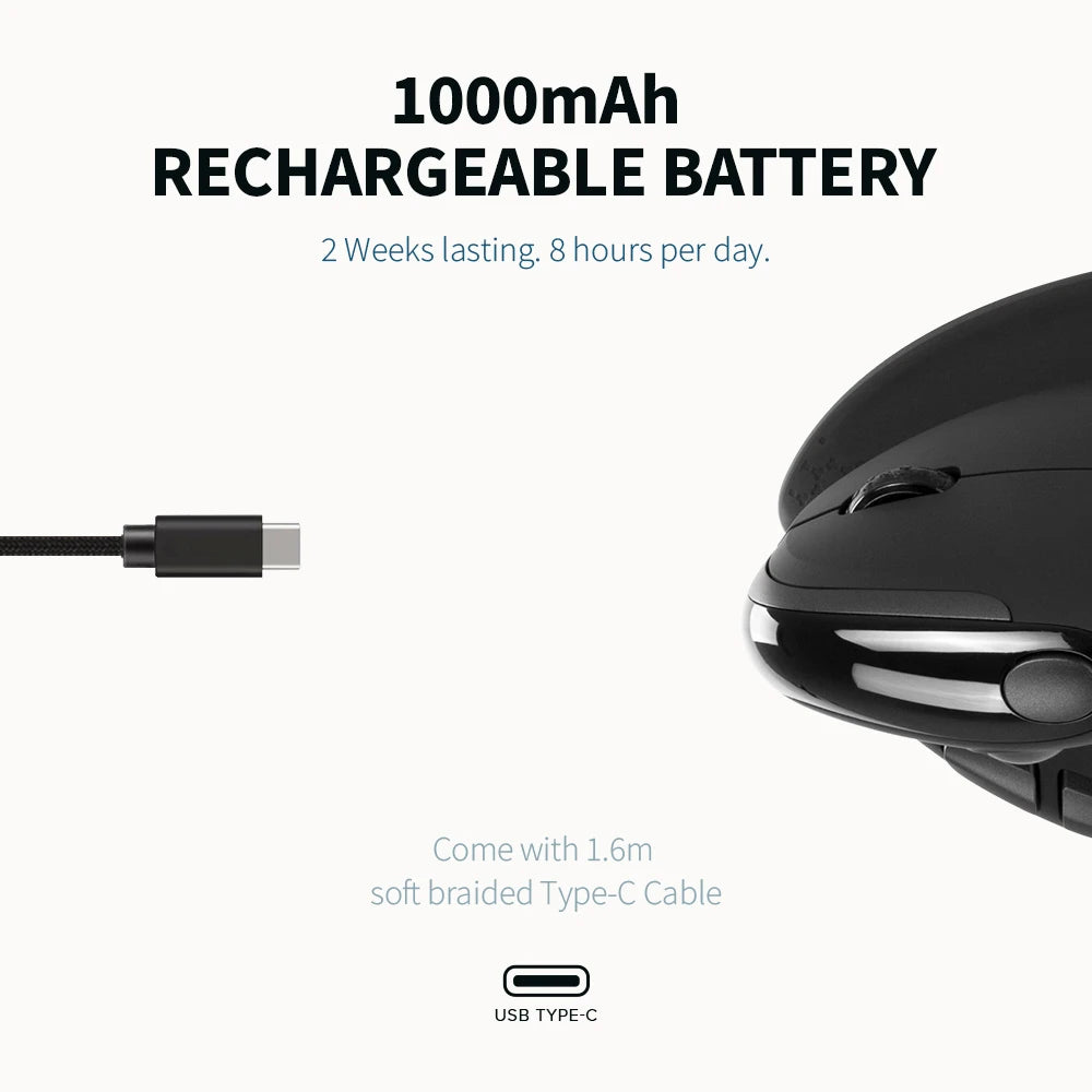 Delux M618XSD Vertical Mouse