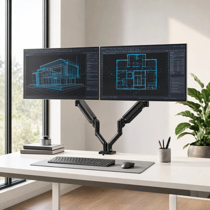 Kyspho 33-Inch Dual Monitor Mount