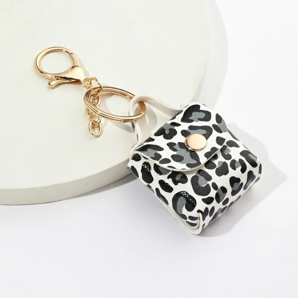 Mini Shell Coin Purse Keychain Charm