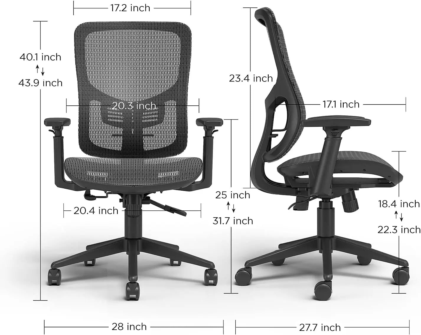 Mesh Back Task Chair