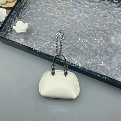 Mini Shell Coin Purse Keychain Charm
