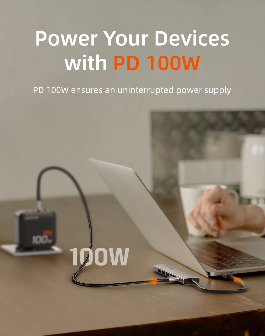 CABLETIME 7-in-1 USB-C Hub