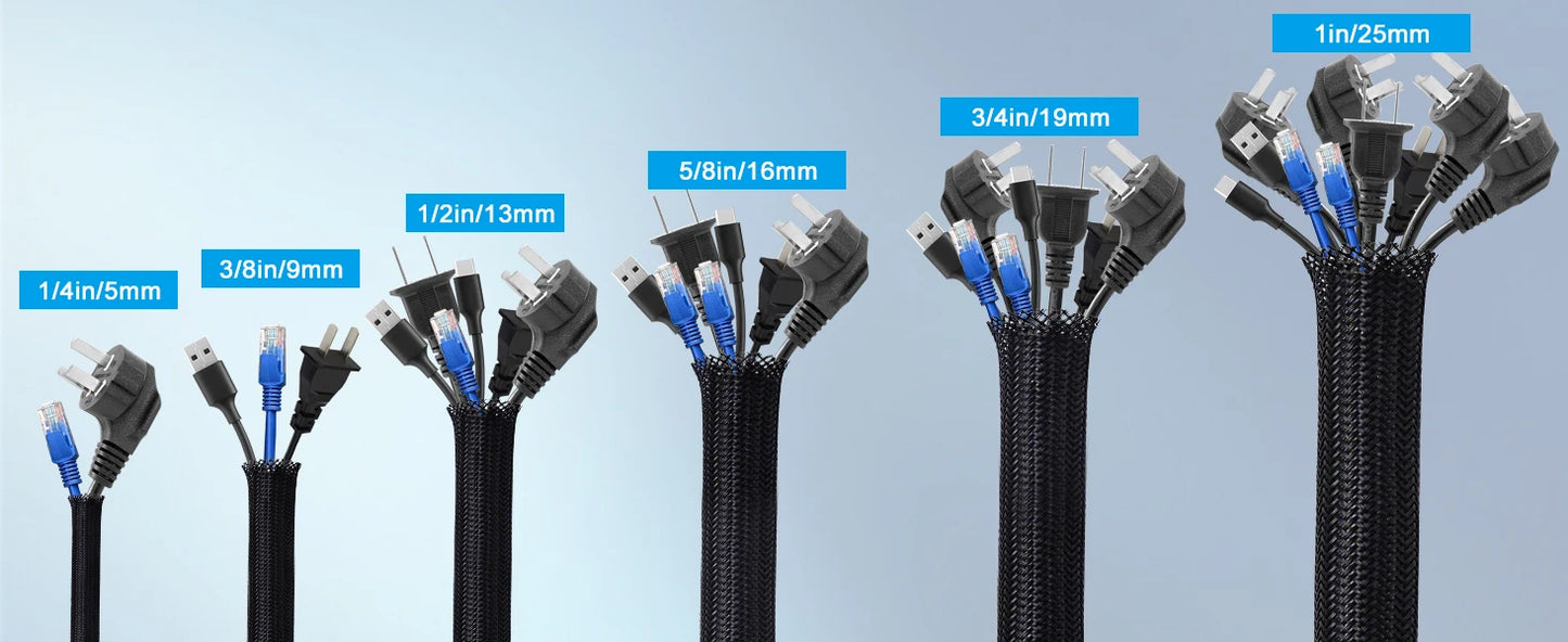 Braided Cord Protector Sleeve