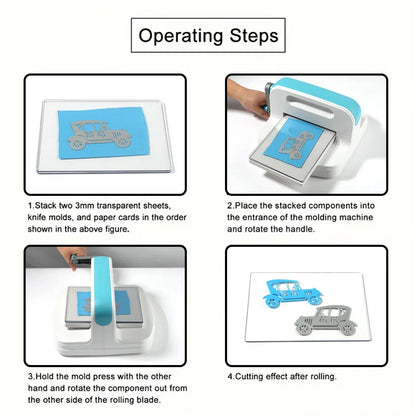 A5 Manual Die Cutting & Embossing Machine