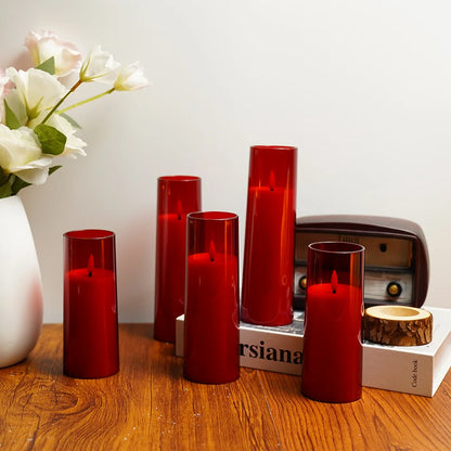 Remote Controlled LED Candles (Set of 5)