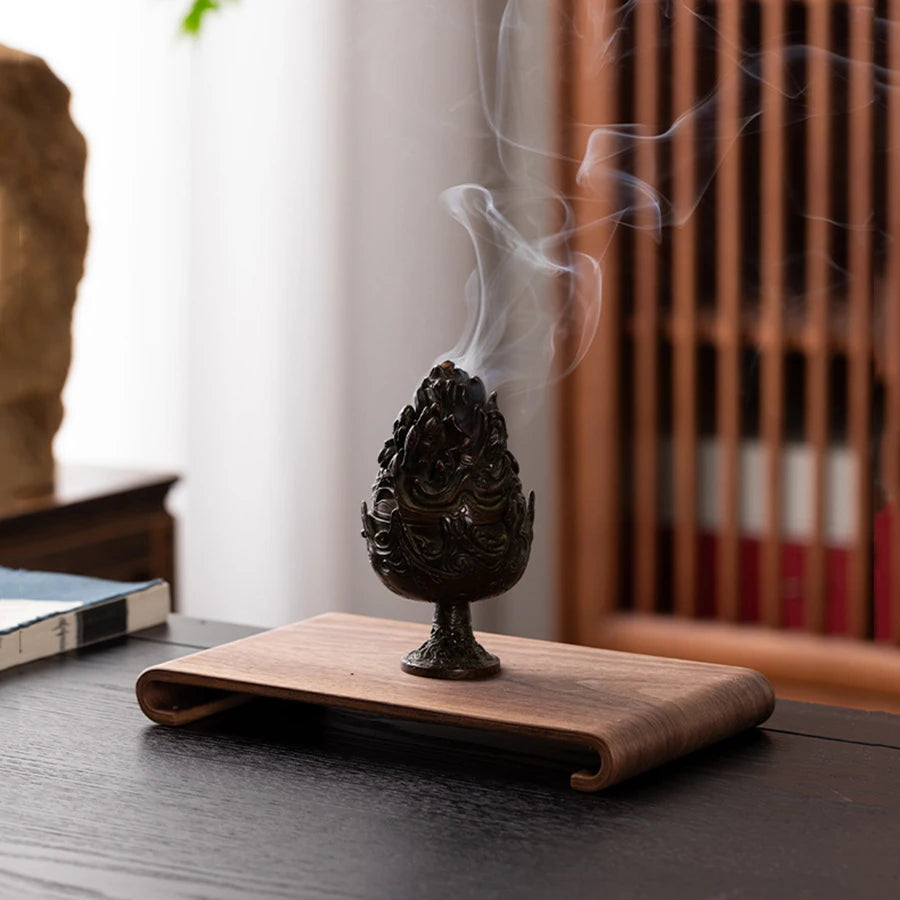 Rectangular Wooden Display Tray