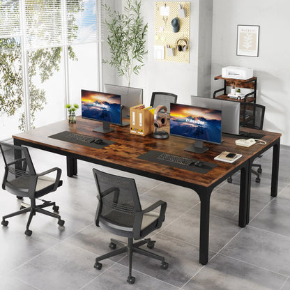 Tribesigns 78.7" Extra-Long Dual Workstation Desk