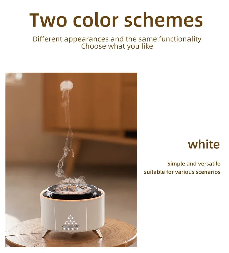 Flame Diffuser with White Noise