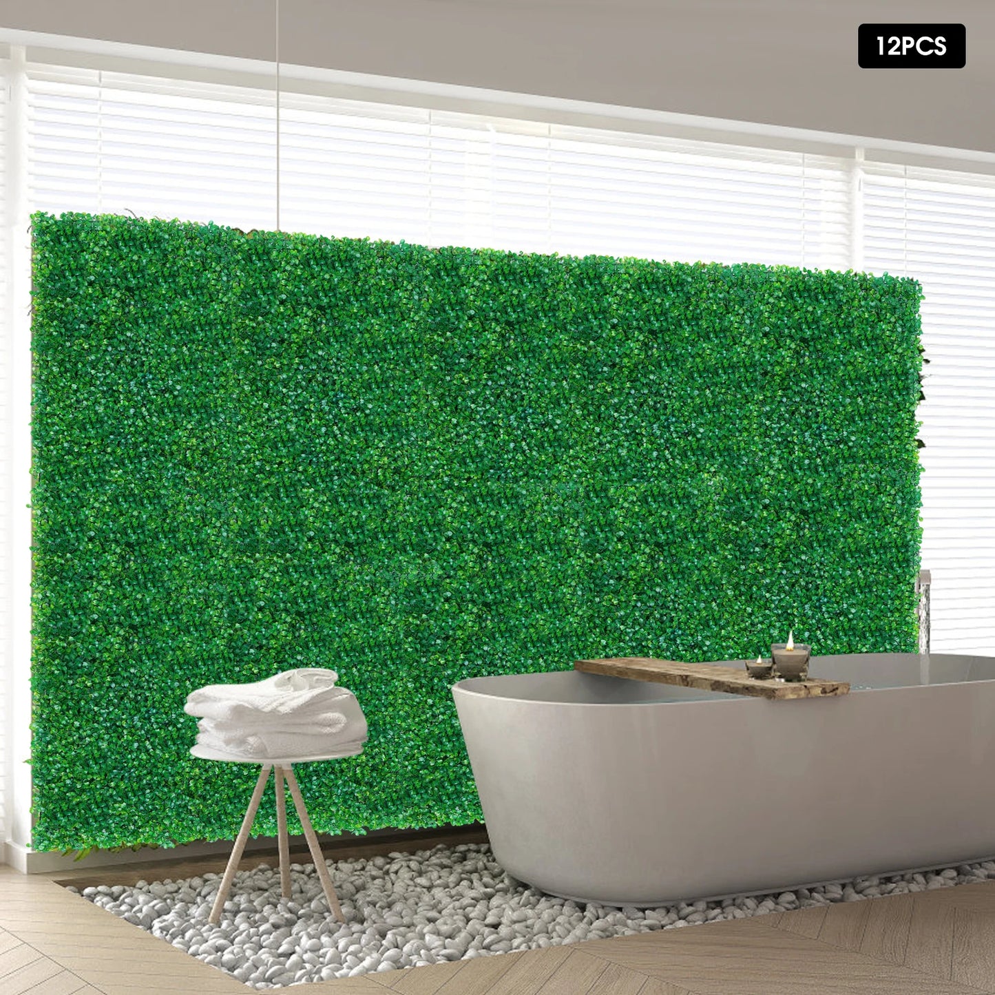 Artificial Plant Wall Panels (12-Pack)