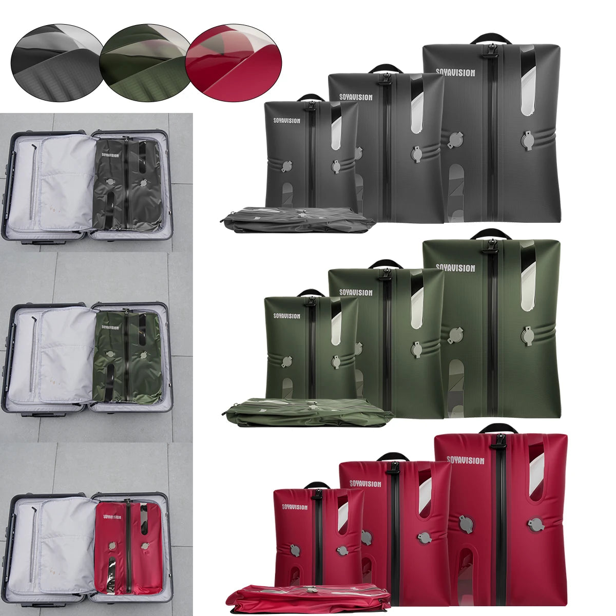 VacuPack Travel Compression Bags