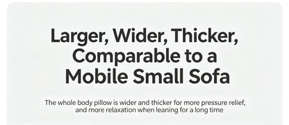 Ergonomic Wedge Back Pillow XL