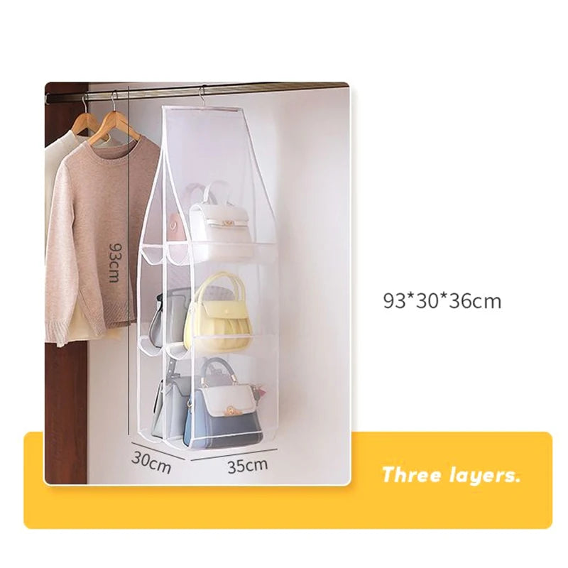 ClearHang Wardrobe Bag Organizer