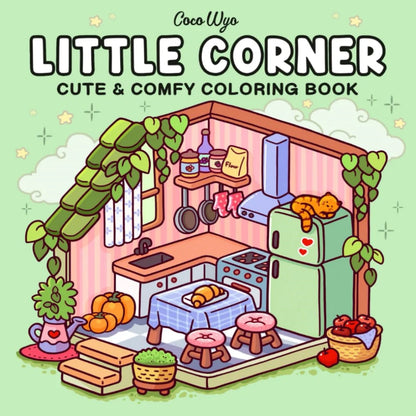 Hygge Creatures Adult Coloring Book