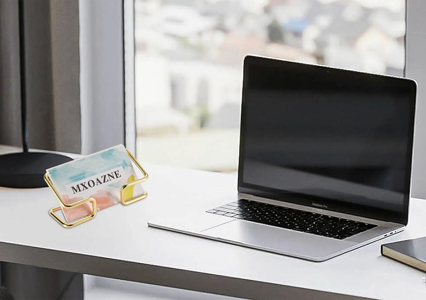 GoldDesk Metal Card Display Bracket