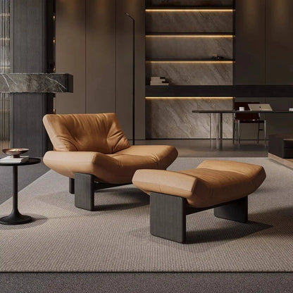 Ergove Italian Leather Leisure Chair